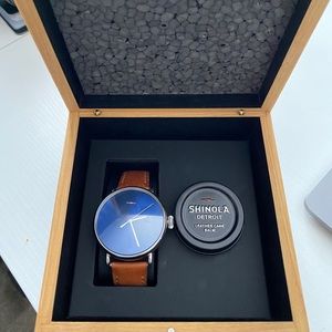 Shinola Canfield Bolt Blue